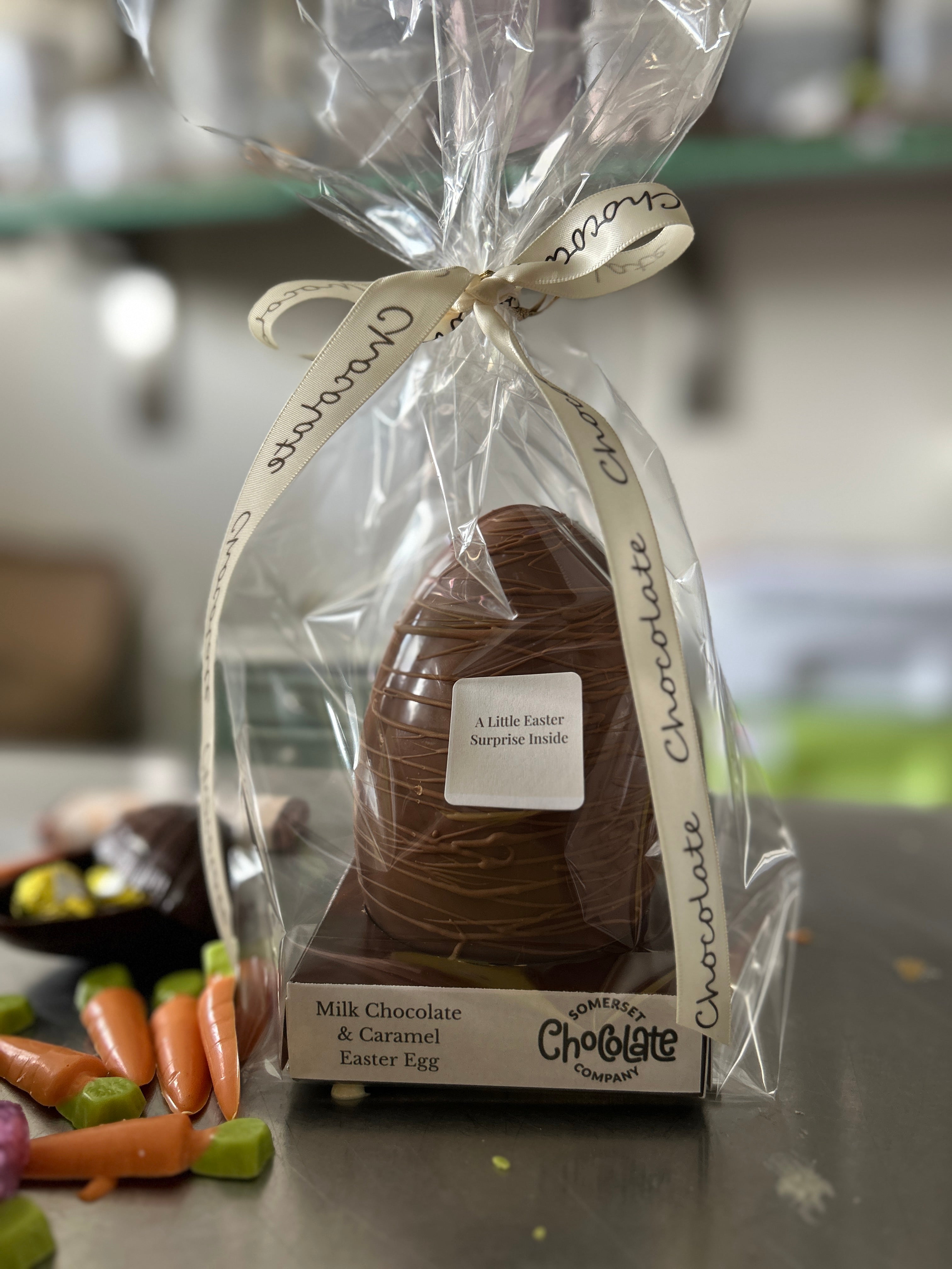 Milk Chocolate Caramel Easter Egg