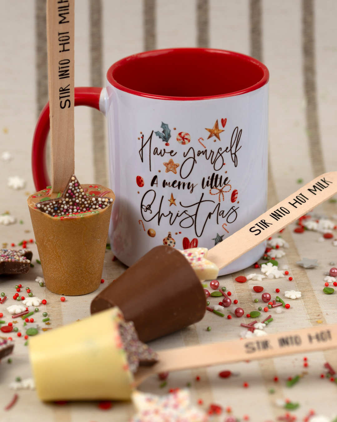 Christmas Hot Chocolate Stirrers