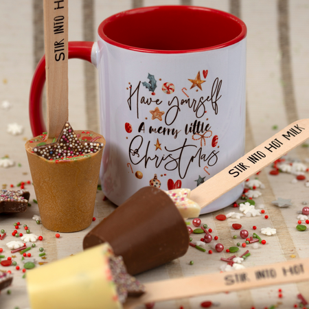 Christmas Hot Chocolate Stirrers